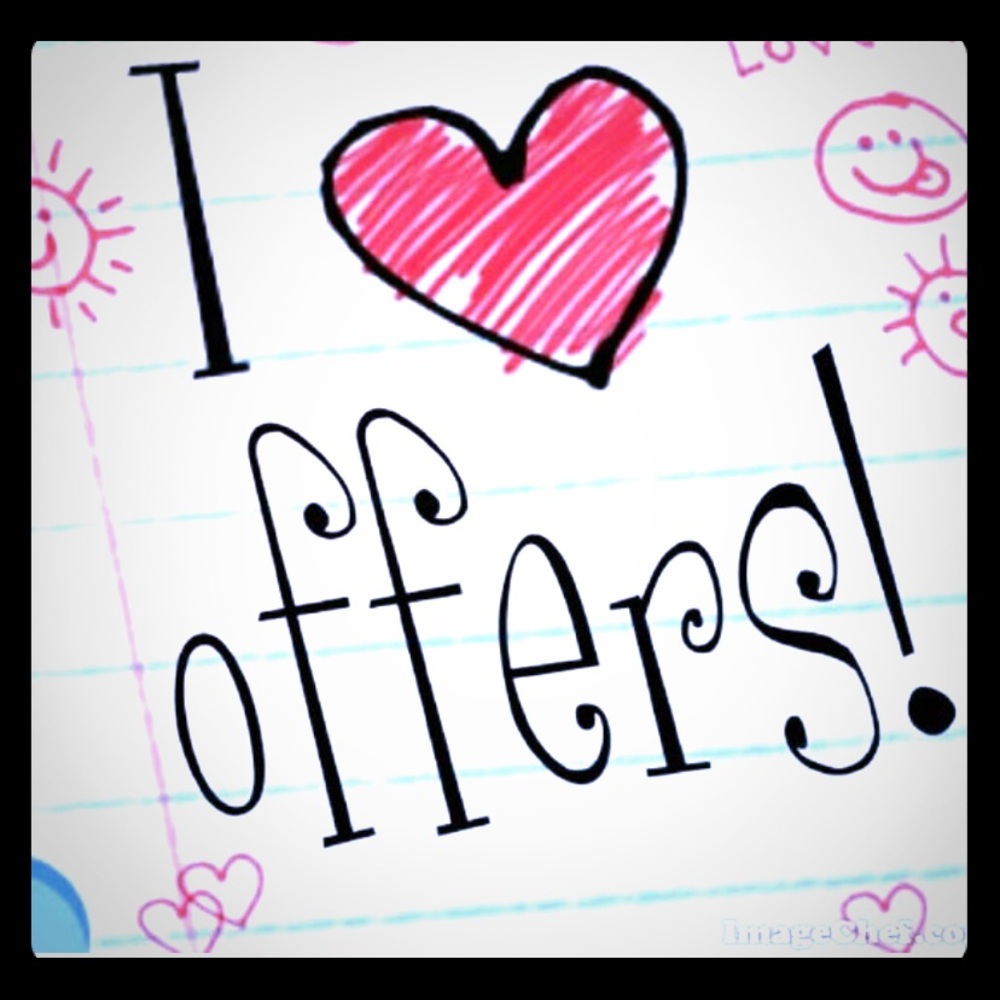 Reasonable Offers Considered